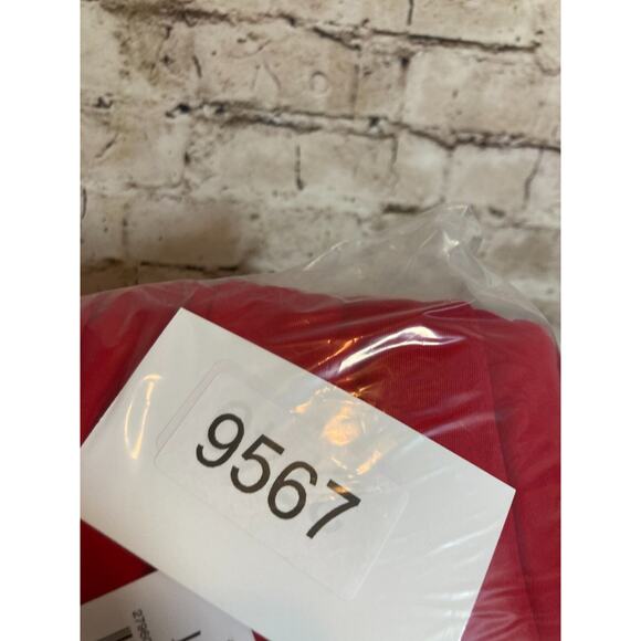 J. Jill Midi Dress Womens Medium Cherry Red Exaggerated Puff Sleeves Stretch - Picture 11 of 14